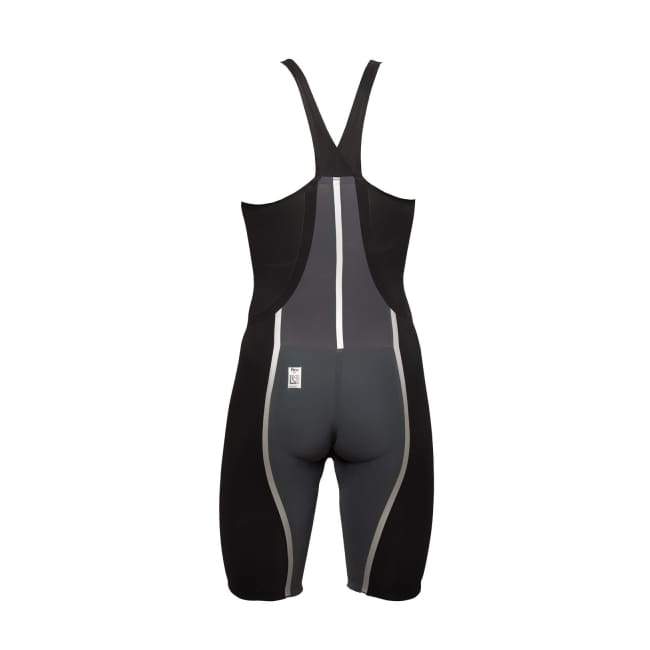 A3 Performance Vici Female Closed Back Technical Racing Swimsuit - Black/silver 100 / 18 - Female