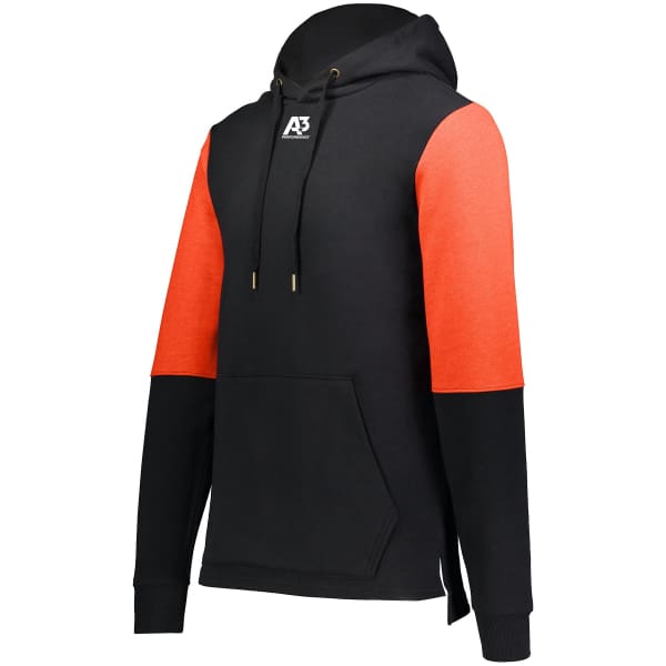 Ivy League Team Hoodie - Black/Orange / Small - Coats & Jackets