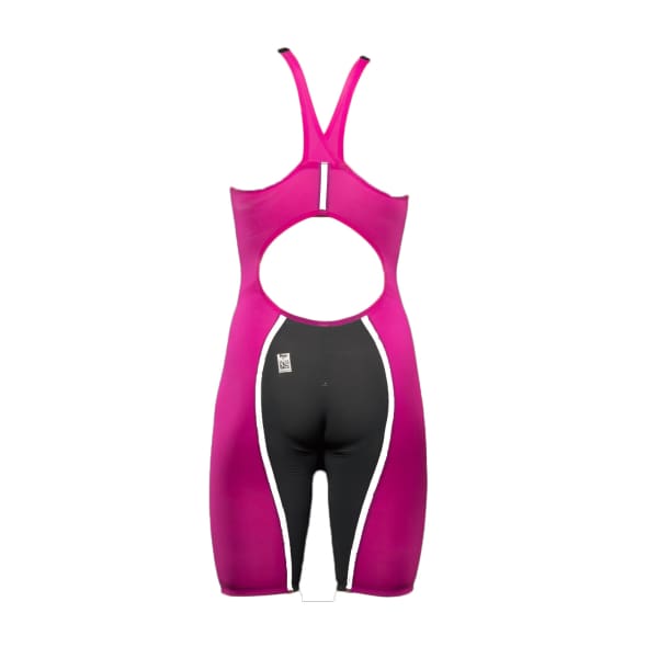 LIMITED EDITION - A3 Performance VICI Female Powerback Technical Racing Swimsuit - Pink/Black/White / 22 - Female
