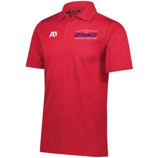 SWAT Prism Polo - Small / Red 083 / Adult - Southwest Aquatic Team