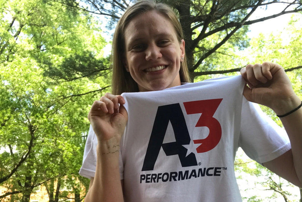A3 Performance Signs University of Kentucky Wildcat Swimming Alum Bridgette Alexander