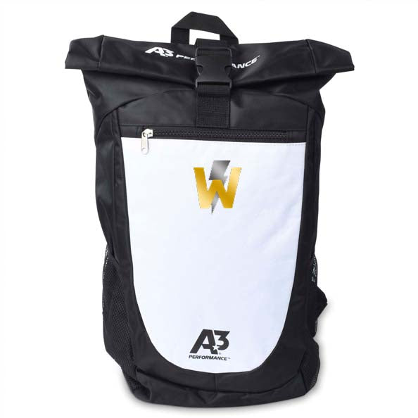 NEW! West Liberty Roll Top Backpack w/ logo - West and Liberty Swim and Dive