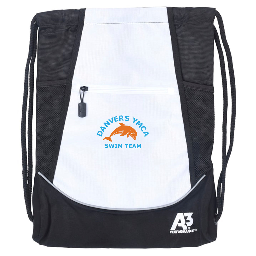 Danver Cinch Bag - White 105 - Danvers YMCA Swim Team