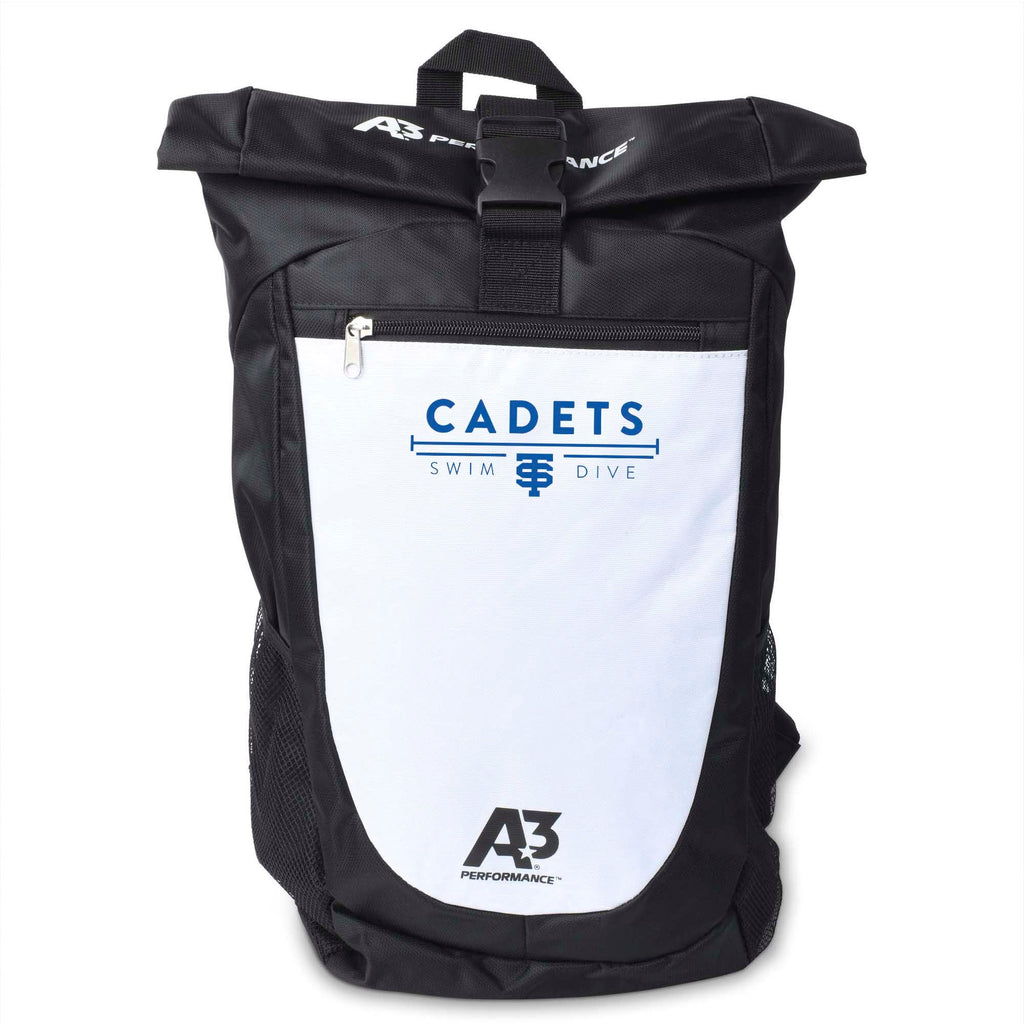 NEW! Cadets Roll Top Backpack w/ logo - Saint Thomas Academy