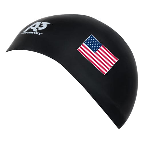 A3 Performance Flag 3D Soft Silicone Dome Cap - Black - Accessories