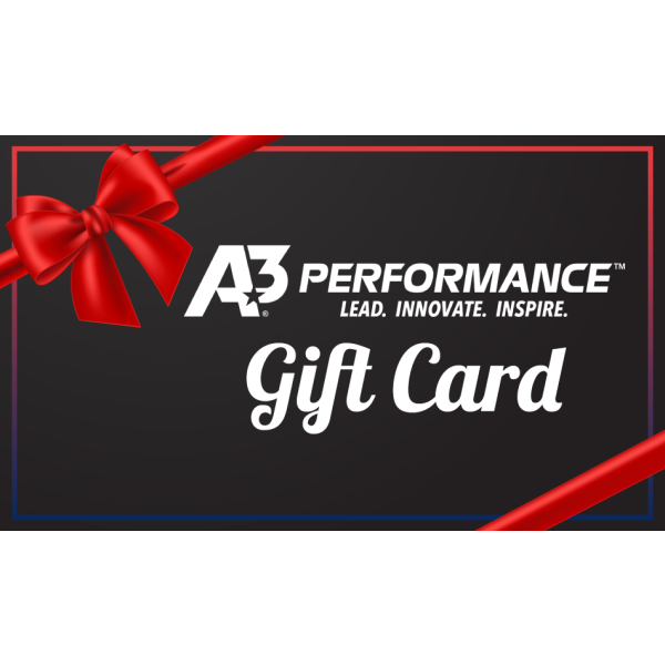 A3 Performance Gift Card - $25.00 - Gift Card