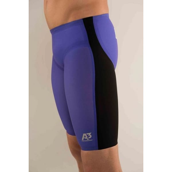 A3 Performance LEGEND Male Jammer Technical Racing Swimsuit - 28 / Purple 500 - Male