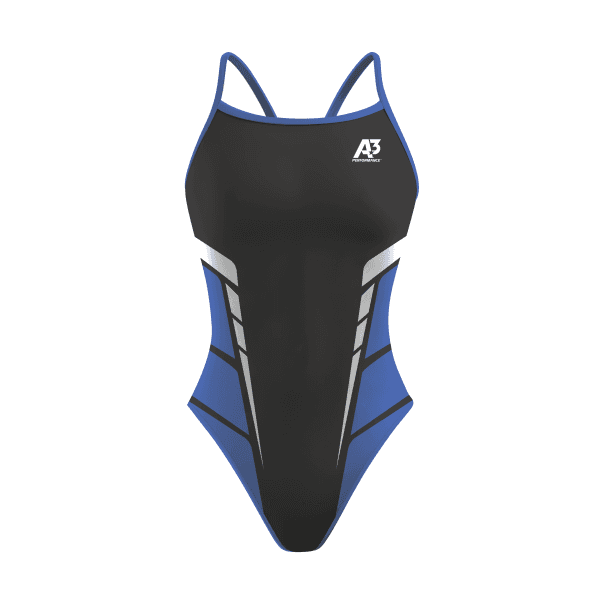 A3 Performance Trax Female Flashback Swimsuit - Blue 301 / 24 - Female