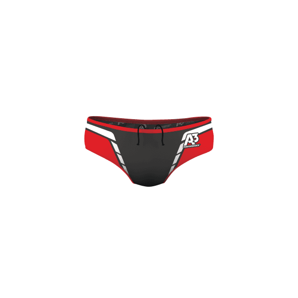 A3 Performance Trax Male Brief Swimsuit - Red 401 / 24 - Male