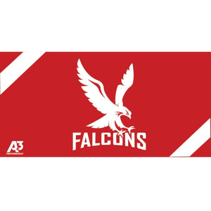 ASDF Custom Towel - Red - American School of Dubai Falcons
