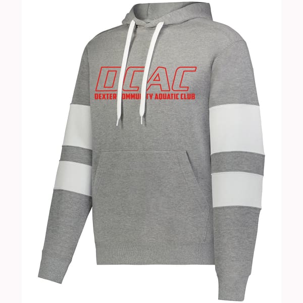 DCAC Jackson Way Hoodie - Charcoal/White / YS - Dexter Community Aquatic Club