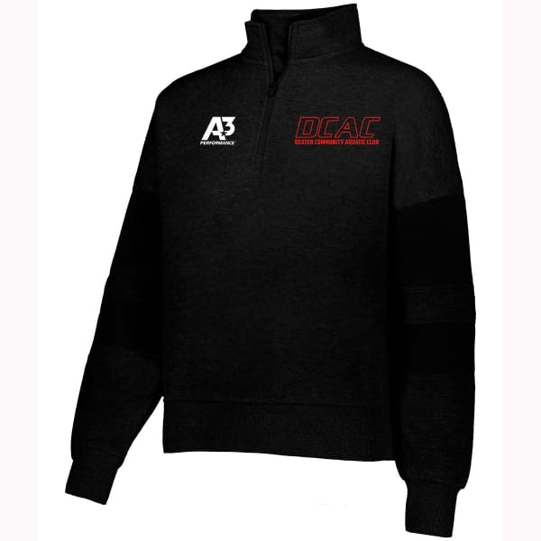 DCAC Jackson Way Ladies Pullover - Black / Ladies Small - Dexter Community Aquatic Club