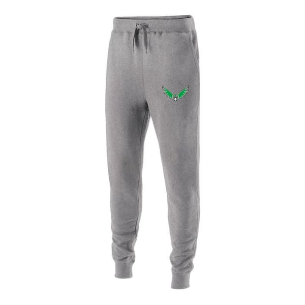 Geneva Lakes Y 60/40 Fleece Jogger - Charcoal Heather 017 / Adult Small - Geneva Lakes YMCA