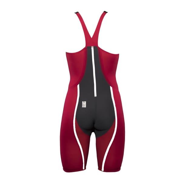LIMITED EDITION - A3 Performance VICI Female Closed Back Technical Racing Swimsuit - Red/Black 420 / 22 - Female