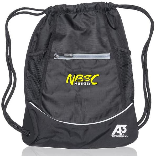 NBSC Cinch Bag w/ logo - New Berlin Swim Club