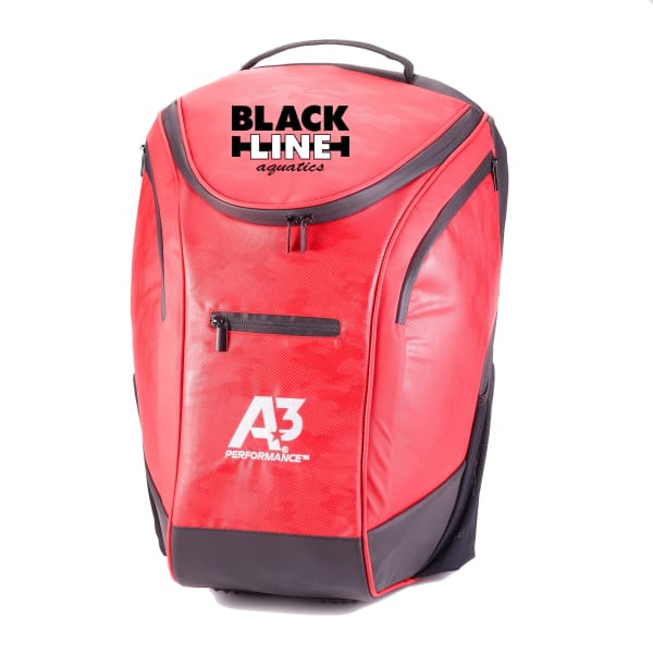 New! Blackline Aquatics Competitor Backpack - Red 400 - Blackline Aquatics