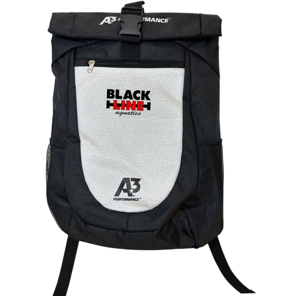 NEW! Blackline Aquatics Roll Top Backpack w/ logo - Blackline Aquatics