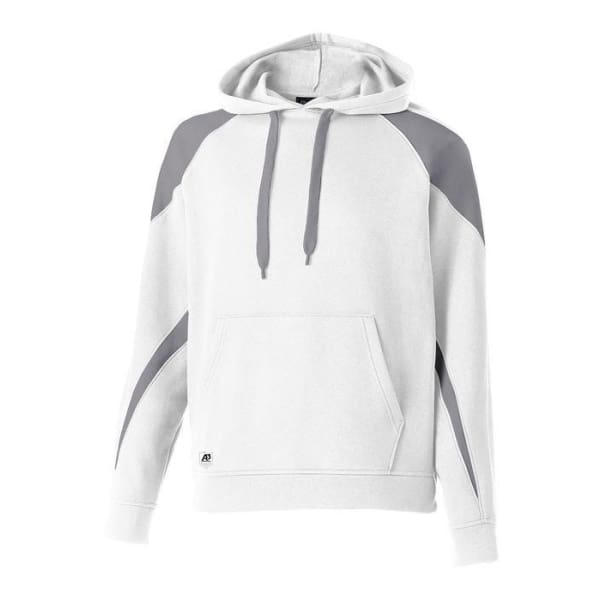 Prospect Hoodie - White/Charcoal Heather E31 / Adult Small - Apparel