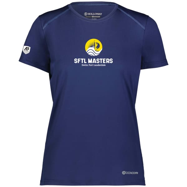 SFLT Ladies Coolcore® Essential Tee - Small / Navy 065 - SFTL Masters