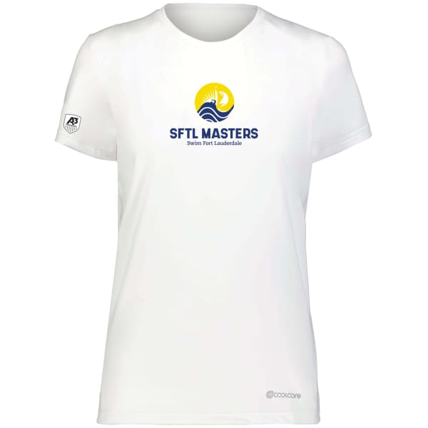 SFLT Ladies Coolcore® Essential Tee - Small / White 005 - SFTL Masters
