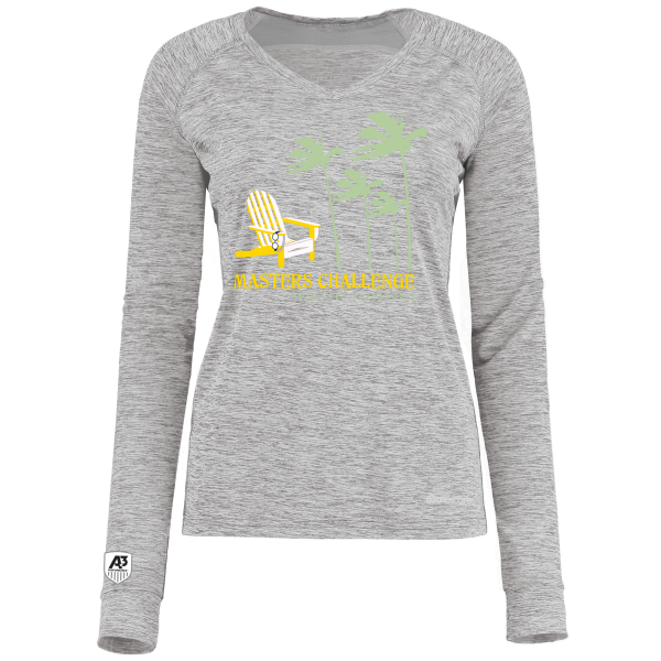 SFTL Masters Electrify Long Sleeve Tee - Gray 55M / Ladies XS - SFTL Masters