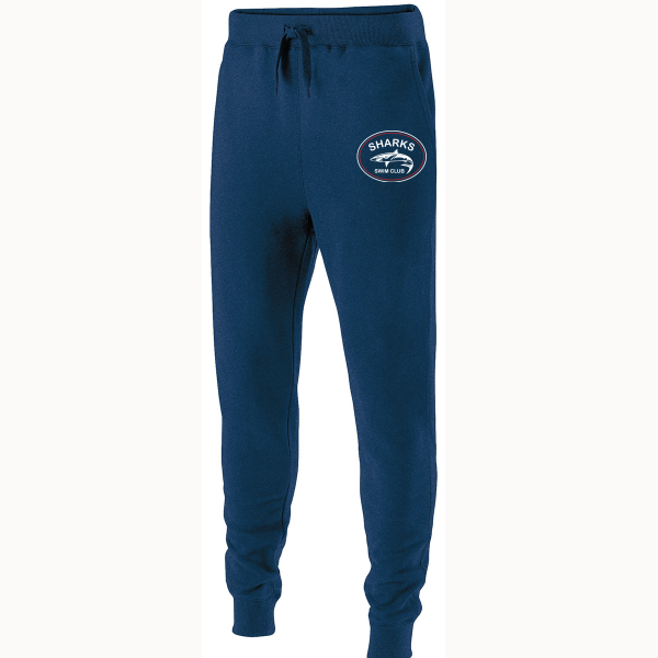 Sharks 60/40 Team Joggers - Navy / Adult Small - Schenectady Sharks