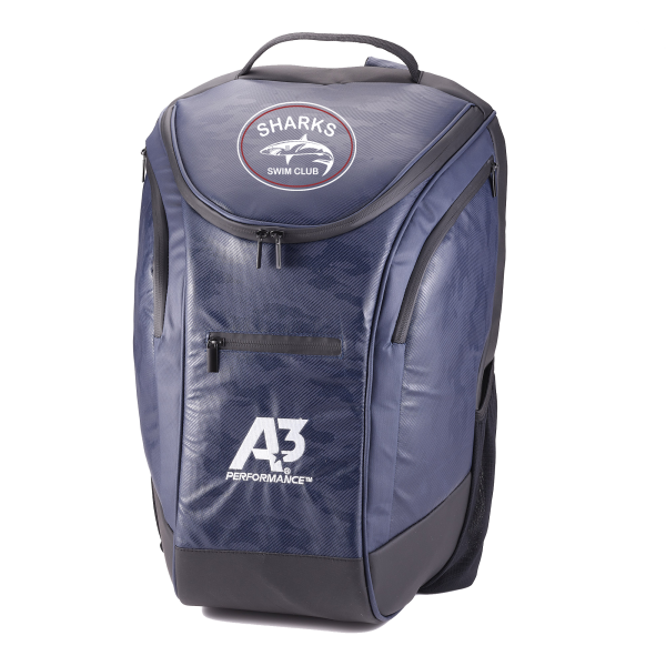 Sharks Competitor Backpack - Navy 350 - Schenectady Sharks