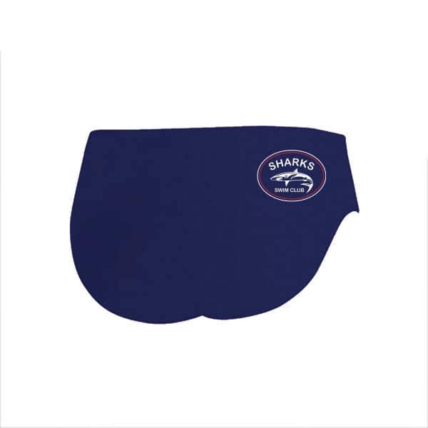 Sharks Male Brief w/ logo - Schenectady Sharks