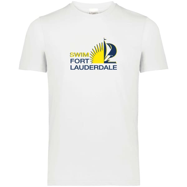 Swim Fort Lauderdale T-Shirt (YOUTH SIZES AVAILABLE) - Youth Small / White - SFTL Masters