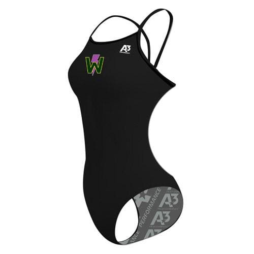 West-Liberty Womens Flashback w/ logo - 34 - West and Liberty Swim and Dive