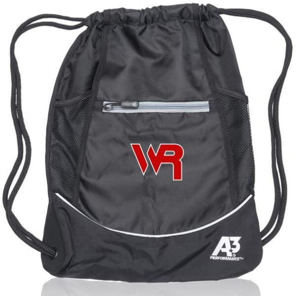 WR Cinch Bag w/ logo - Wisconsin Rapids High School Swimming