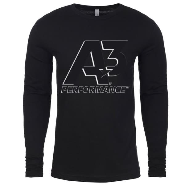 A3 Black Long Sleeve - Shirts & Tops