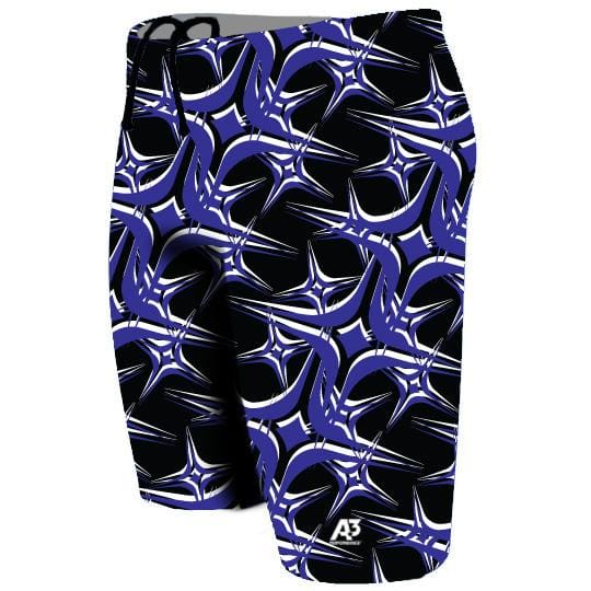 A3 Performance Starbyrst Male Jammer Swimsuit - Purple 501 / 20 - Male