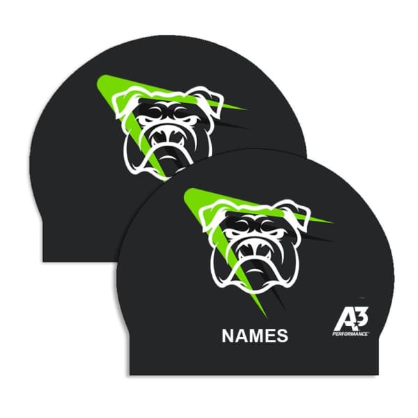 Bulldogs Latex Caps (2-Pack with Names) - Blueprint Bulldogs SAMPLE