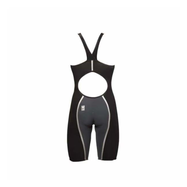 Team Vici Female Powerback Technical Racing Swimsuit - Black/silver 100 / 18 - Team Store