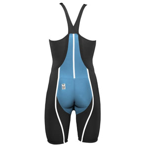 A3 Performance VICI Female Closed Back Technical Racing Swimsuit - LIMITED EDITION - Black/Teal/White / 22 - Female