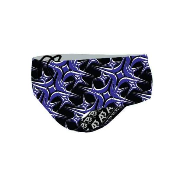 Team Starbyrst Male Brief Swimsuit - Purple 501 / 22 - Male