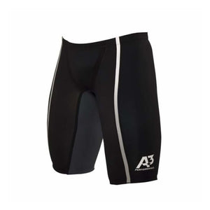 Team Vici Male Jammer Technical Racing Swimsuit - Black/silver 100 / 20 - Team Store